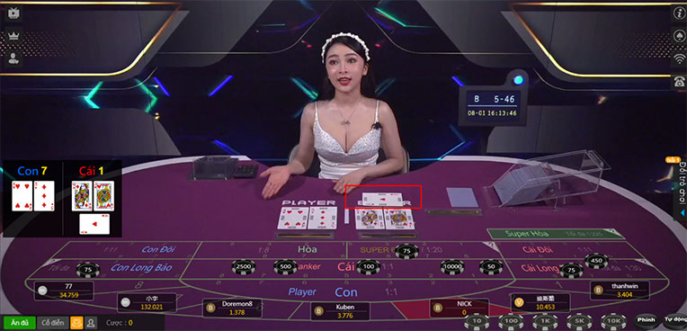 quy tắc rút lá thứ 3 trong baccarat